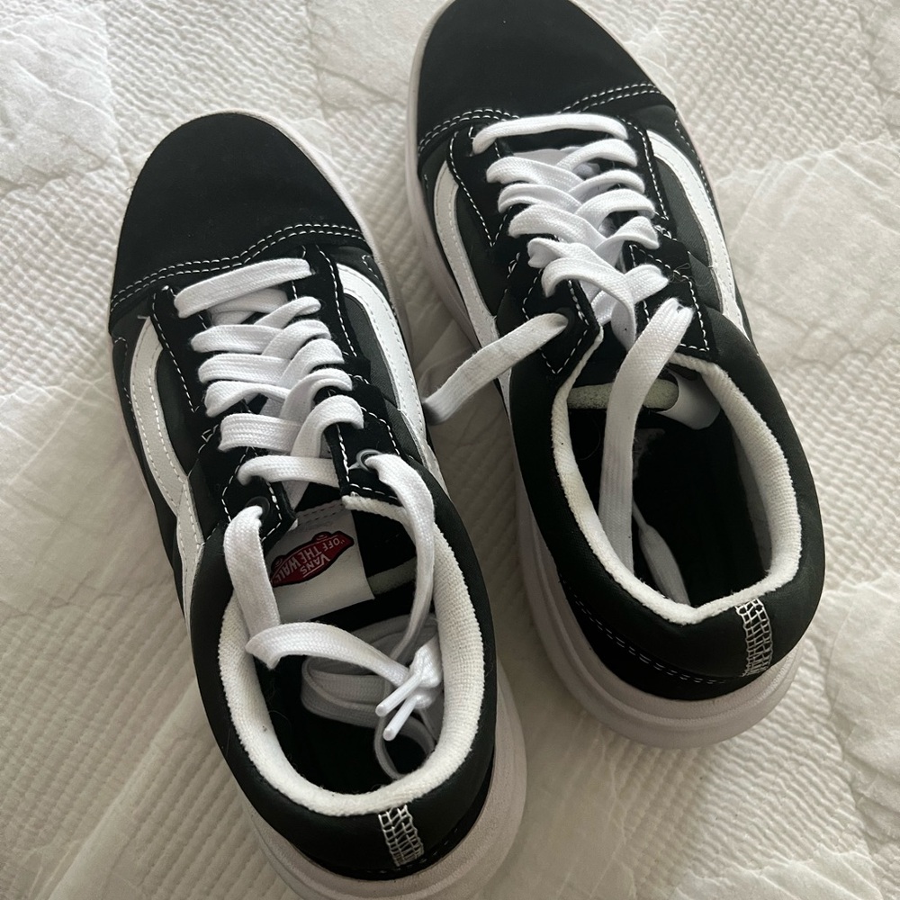 Vans Black and White Women's Sneakers